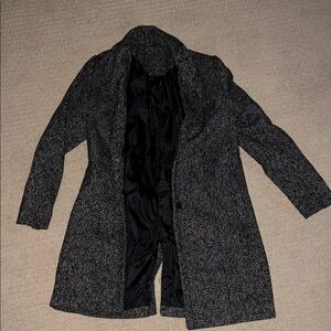 Stylish Black and White Coat